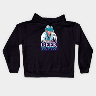 Geek T-Rex Kids Hoodie